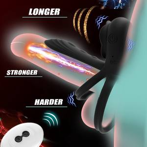 <span class=keywords><strong>Anillo</strong></span> Vibrador para Hombre TT FOREST, Vibración Remota para Parejas, <span class=keywords><strong>Anillo</strong></span> Doble con Vibración Completa, <span class=keywords><strong>Anillo</strong></span> <span class=keywords><strong>Testicular</strong></span> con Bloqueo Sexual para Adultos, Vibración Retardada - Product Image 3