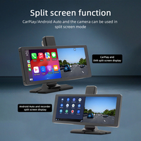 Navigation automobile portable Écran 10,26 pouces Haute définition Image inversée Usb Carplay Fonctionnalités Pnd Caméra 4K 360 degrés Moniteur MP5