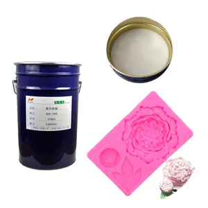 hot selling durable rtv2 liquid silicone for resin arts rtv2 condensation cure raw materials artificial stone chinese factory