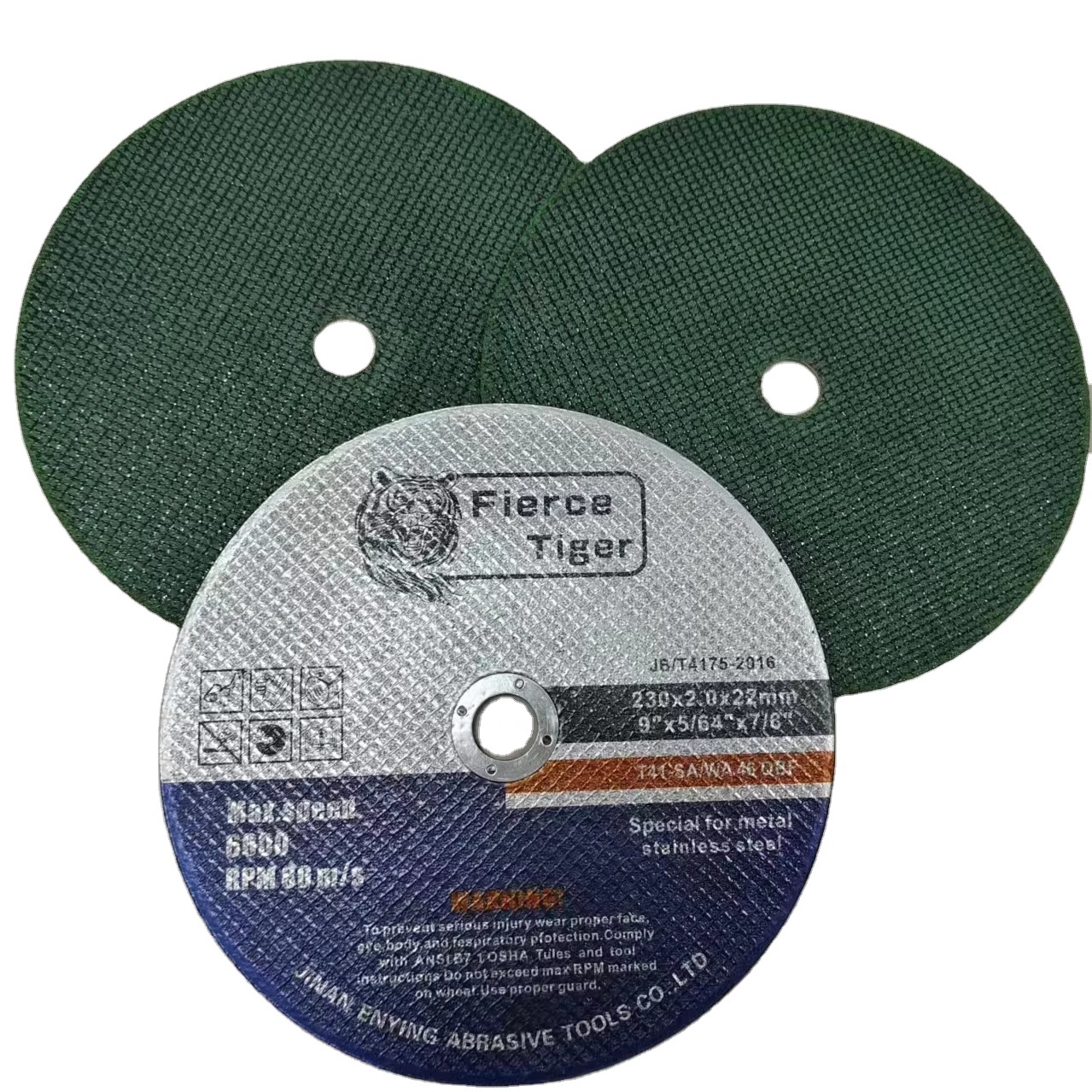 9 Inch 230x1.9x22.2mm Stainless Steel Metal Abrasive Cut Off Wheels