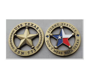 Aleación de zinc de fundición a presión de imitación antigua de metal para insignia de PIN de alas - Product Image 2