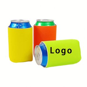 Refroidisseurs de bière personnalisés avec logo, cadeaux promotionnels pour fêtes, haute qualité, prix d'usine en gros, refroidisseur de canettes en néoprène pour événements - Product Image 1