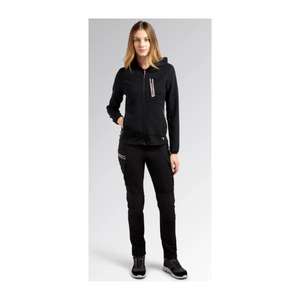DIADORA UTILITY - 702.179827-80013/XL Sweat à capuche en tissu noir Scuba conçu pour les femmes qui travaillent-EAN 8053607263554 WORK HOODIES - Product Image 2