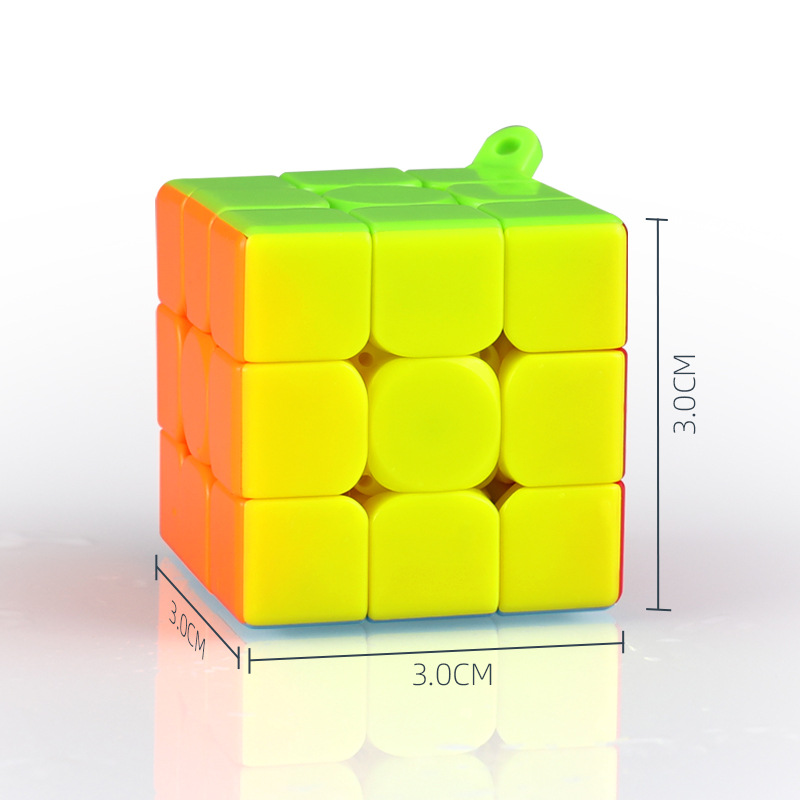 Porte-clés plat tridimensionnel