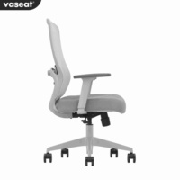 Meilleure chaise pivotante de bureau robuste Design minimaliste pour les gestionnaires et les visiteurs en gros offert