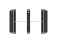 Control de Acceso RFID, Puerta Rápida de Acero Inoxidable, Torniquete Automático, Barrera Abatible, Protección IP65, Seguridad Antipersonas Detrás