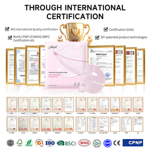 Masque Gel PDRN au Collagène Rose, <span class=keywords><strong>ADN</strong></span> de Saumon et Niacinamide Anti-Âge Raffermissant pour le Visage – Fournisseur d'Usine - Product Image 4