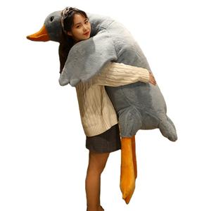 Alfombrilla para dormir, almohada de ganso grande, juguete de peluche, pato, Ganso, Animal relleno, gordito, pato gordo, Ganso, peluche - Product Image 1
