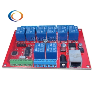 <strong>8</strong> Way Ethernet <strong>Relay</strong> <strong>Module</strong> <strong>8</strong> <strong>Channel</strong> Telecommunications <strong>Network</strong> Switch TCP UDP Controller <strong>Module</strong> Delay Control Board - Product Image 1