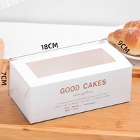 Boîte à tiroirs en papier personnalisée de 2mm d'épaisseur pour l'emballage alimentaire de petits pains à gâteaux Sandwich Pâtisserie Biscuits Artisanat avec impression personnalisée