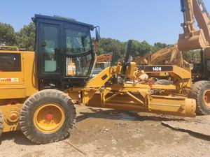 Niveleuse sur pneus d'occasion à bas prix bien entretenue Caterpillar 140H 140G 140K Construction Mining Machine de terrassement à vendre - Product Image 6