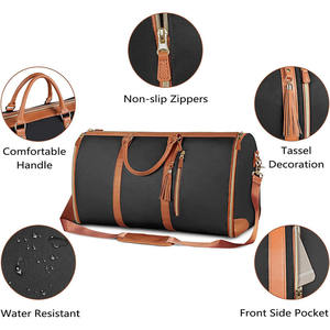 RTS Pedido Mixto al por Mayor 2 en 1: Bolsas de Viaje Colgantes Tipo Maleta y Bolsas de Lona Resistentes al Agua con Compartimento para Zapatos - Product Image 2