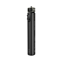 Poignée de charge 2-en-1 tendance 10000 mAh avec trépied pliable et griffe porte-accessoire pour caméra d'action et enregistrement téléphonique