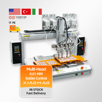 Nouveau robot de soudage automatique industriel, machine de soudage de circuits imprimés LED, alimentateur de fil de soudure, marque Xiaomao, 1000W, haute vitesse 500mm/s