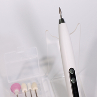 Perceuse à ongles électrique USB pour kit d'ongles en acrylique, outils de forme de polissage de manucure pédicure pour salon à domicile