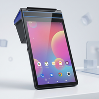 Système de caisse enregistreuse tactile Android 8 pouces FYJ F1-88 pour commerce de détail, avec écran tactile, système POS basé sur le cloud pour supermarché