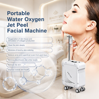 Appareil de beauté portable pour le visage, jet d'eau oxygénée, nano-infusion indolore, hydratation, anti-âge, rajeunissement de la peau