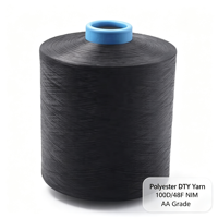 Fil de polyester DTY 100D 48F NIM AA de qualité supérieure, haute résistance pour le tricotage et le tissage