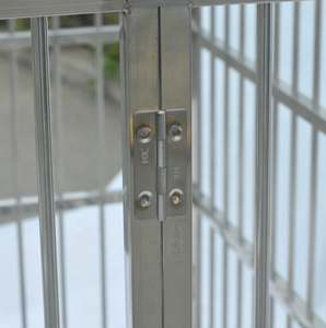 Toptan evcil hayvan kulubesi özel <span class=keywords><strong>30</strong></span> inç köpek kafesleri kapalı açık istiflenebilir kafesleri köpek kulübesi - Product Image 5