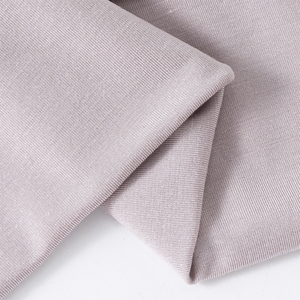 Tissu tricoté extensible teint sur mesure 87% modal 80S 13% élasthanne 140g/m 160CM Jersey de trame léger pour vêtements de nuit et sous-vêtements - Product Image 5