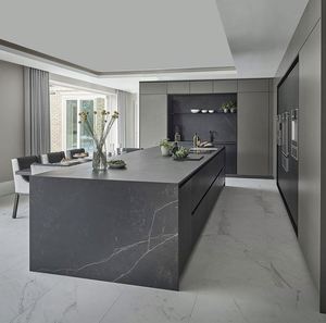 กล่องใส่ไม้ MDF แบบโมดูลาร์พร้อมอ่างล้างจานเคลือบด้านสำหรับห้องครัว - Product Image 1