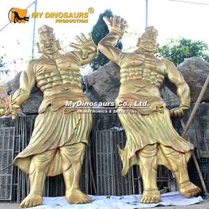 หุ่นยนต์ไดโนเสาร์ปรับแต่งได้ รูปพระพุทธรูปขนาดใหญ่ ทำจากโลหะและเหล็ก สำหรับตั้งโชว์กลางแจ้ง - Product Image 6