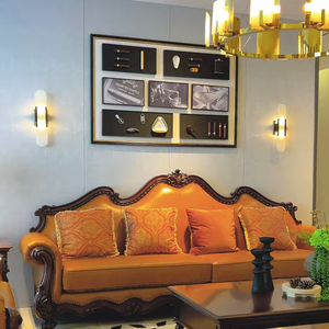 Décoration murale équestre pour la maison : Ensemble d'art paysager avec accessoires et photos, cadre en bois de luxe fait main, toile originale moderne - Product Image 2