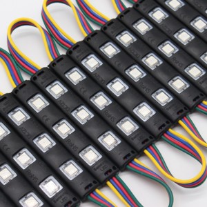 Chất lượng cao <span class=keywords><strong>SMD5050</strong></span> tiêm <span class=keywords><strong>LED</strong></span> MODULE RGB đầy đủ màu sắc 0.72 Wát 12V IP67 không thấm nước 3LED quảng cáo ngoài trời trang trí dấu hiệu - Product Image 5