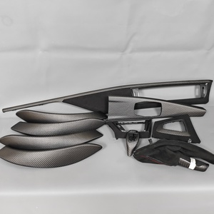 Set di 10 Pezzi in Fibra di Carbonio per Interni BMW Serie 3 F07 F10 F15 F22 F30 F34 F36 F82 F87, Copertura Decorativa per Cruscotto Stile M - Product Image 4