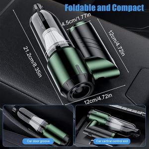 Aspiradora Portátil Plegable Mini, Recargable, 16000Pa, Batería de Alta Capacidad de 6000mAh, Aspiradora para Auto con Certificación CE, FCC, ROHS - Product Image 3