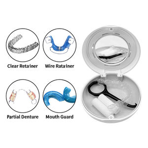 Custodia per Apparecchio Ortodontico Personalizzabile con Logo/Testo, in Silicone per Adulti, Multiuso per Igiene Orale - Product Image 5
