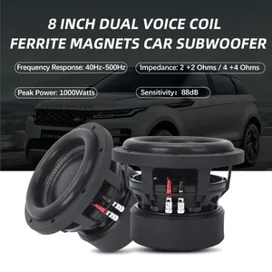 Auto Bass Speaker 8/10 Inch Subwoofer Doos Kleur Ontwerp 12 Inch Outdoor Subwoofer Luidsprekers