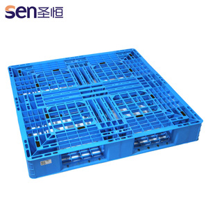 พาเลทพลาสติก Sen Shengheng Grid แบบ 4 ทิศทาง สีน้ำเงินสั่งทำพิเศษ สำหรับรถยกในคลังสินค้า รับน้ำหนักได้ 3.0 ตัน - Product Image 4