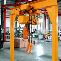 Palans électriques à chaîne de 1,5 tonne, capacité de levage de 1500 kg, hauteur de levage de 6 m, palan électrique à chaîne pour travaux de chantier