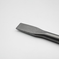 Burin plat SDS Plus durable avec pointe en carbure pour le rainurage du béton et le décapage du mortier