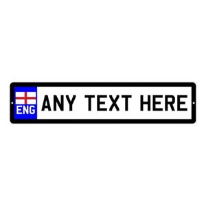 Fournisseur direct d'usine, vente en gros au Royaume-Uni, <span class=keywords><strong>plaques</strong></span> d'<span class=keywords><strong>immatriculation</strong></span> en aluminium PMMA 52x11cm, gaufrées, couleur/logo personnalisés, finition brillante, 1-1,5 mm - Product Image 2