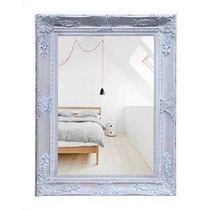 Décoration de maison de luxe <span class=keywords><strong>grand</strong></span> <span class=keywords><strong>miroir</strong></span> mural à cadre en <span class=keywords><strong>bois</strong></span> rectangulaire pleine longueur Long garçon Dressing <span class=keywords><strong>miroir</strong></span> suspendu Spiegel - Product Image 6