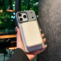 Coque Magnétique pour iPhone 17 Air 16 15 14 13 Pro Max – Housse Hybride Antichoc en Silicone Souple et Rigide Mate