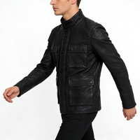 Veste de course pour homme Techwear 100% polyester, teinte en pièce, multi-poches, fonctionnelle, tactique, imperméable, logo personnalisé OEM ODM