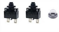 Protector de Sobrecorriente Serie 98, 25A, 1 Polo, 50/60Hz, Interruptor de Circuito con Cobre y Plástico para Protección Industrial Contra Sobrecargas