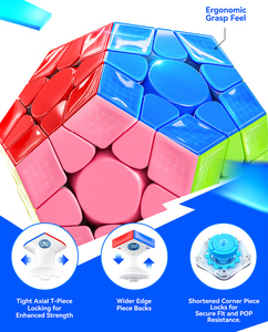 <span class=keywords><strong>Gan</strong></span> Megamin V2 <span class=keywords><strong>Maglev</strong></span> UV Octaedro Levitación magnética Cubo de velocidad mágica - Product Image 4