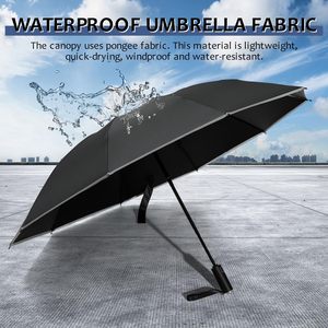 High Quality Custom Reflective Compact Windproof Reverse <strong>Umbrella</strong> Modern Three-Folding Automatic Folding <strong>Inverted</strong> <strong>Umbrella</strong> - Product Image 4