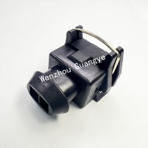 定制2针母头保险丝插头PBT塑料插头DJ7021-3.5-21 220V 120mm线束线缆家用电器 - Product Image 5