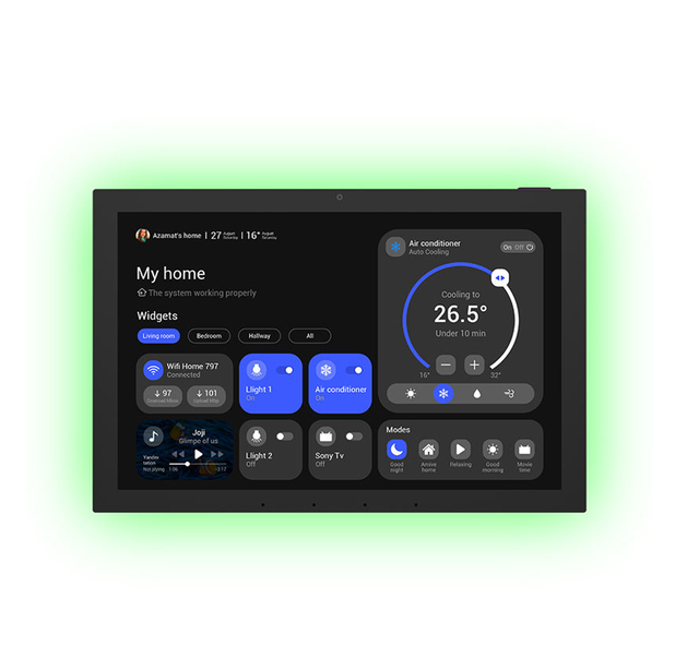 10.1inch Smart Home Tablet Hub Zigbee Matter I/O RS485 RS232 All-in-one Smart Home Control Panel