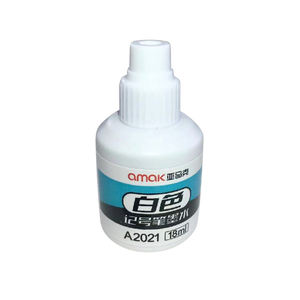 18ml <span class=keywords><strong>bianco</strong></span> bottiglia pennarello indelebile ricarica inchiostro <span class=keywords><strong>per</strong></span> scuola e ufficio tessuto scrittura materiale plastico medio <span class=keywords><strong>per</strong></span> <span class=keywords><strong>pennarelli</strong></span> bianchi - Product Image 1
