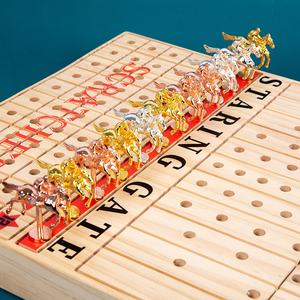 Juego <span class=keywords><strong>de</strong></span> <span class=keywords><strong>mesa</strong></span> <span class=keywords><strong>de</strong></span> Ajedrez <span class=keywords><strong>de</strong></span> Carreras <span class=keywords><strong>de</strong></span> Caballos plegable transfronterizo para <span class=keywords><strong>Amazon</strong></span>, juguete <span class=keywords><strong>de</strong></span> papel educativo interactivo para <span class=keywords><strong>adultos</strong></span> y niños - Product Image 4