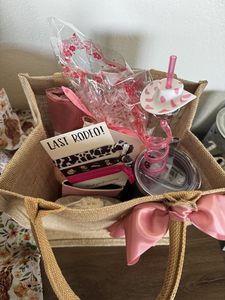 Tote <strong>Bags</strong> Shoulder Reusable Small Burlap Jute Gift <strong>Bags</strong> <strong>for</strong> <strong>Wedding</strong> <strong>Bridesmaid</strong> Mother's <strong>Day</strong> Bachelorette Beach Party - Product Image 4