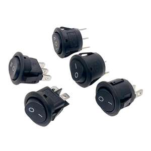 KCD1-105 interruttore circolare a forma di barca pulsante di alimentazione <span class=keywords><strong>2</strong></span>/<span class=keywords><strong>3</strong></span> pin <span class=keywords><strong>2</strong></span>/<span class=keywords><strong>3</strong></span> ingranaggi - Product Image 1