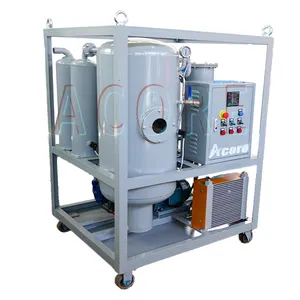 Lubricating Oil Purification System Fully Automatic Lubricant Oil Dehydrator Machine
