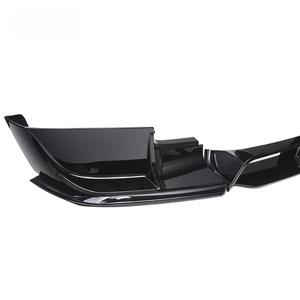 Guardabarros delanteros de parachoques delantero estilo MS negro brillante aptos para <span class=keywords><strong>Land</strong></span> <span class=keywords><strong>Rover</strong></span> Defender accesorios piezas de divisor de labios de parachoques delantero de coche - Product Image 6